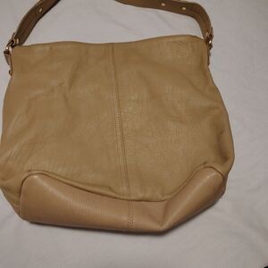 Giani Bernini Tan Leather Hobo Bag